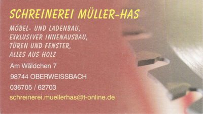 Schreinerei Mller-Has